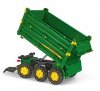 Rolly Toys rollyMulti Trailer -  Przyczepa Wywrotka Rolly Multi John Deere 3 osiowa