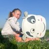 WOOPIE Zestaw do Piasku 3w1 Walizka Krówka Stolik Wodny