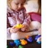 WOOPIE Zestaw Nauka Liczb Kolorów Montessori Figurki Jednorożce do Składania Dopasuj Cyferki 13 el.