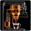 Ekspres do kawy kolbowy 20 bar Berdsen BD-77 czarny