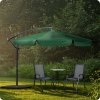 Parasol ogrodowy składany 8 segmentowy 350 cm z pokrowcem Plonos PL-881