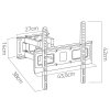 Uchwyt do telewizora 25-70 cali Humberg 50 kg