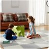 Duża mata piankowa puzzle biało-szara Ricokids 180x180cm 9szt