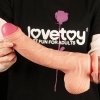 DILDO 11 DUAL LAYER PLATINUM SILICONE COCK