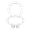 PIERŚCIEŃ POWER CLIT SILICONE COCKRING BIAŁY