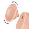 DILDO 9'' SLIDING SKIN DUAL LAYER DONG FLESH