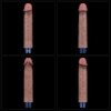 WIBRATOR 9 REAL SOFTEE VIBRATING DILDO