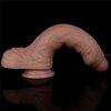 DILDO 8.5'' DUAL LAYERED SILICONE COCK