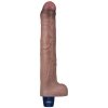 WIBRATOR 10.5 REAL SOFTEE VIBRATING DILDO