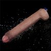 WIBRATOR 10.5 REAL SOFTEE VIBRATING DILDO