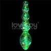 DILDO GLOW-IN-THE-DARK TWILIGHT GLEAM GLASS