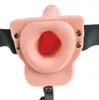 Fetish Fantasy Series - Naturalne Dildo Z Elastycznym Paskiem I 10 Trybami Wibracji