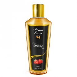 Olejek do masażu erotycznego o zapachu truskawek Massage Oil STRAWBERRY