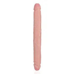 RealRock -  Realistyczne dildo - dwustronne 35,6 cm
