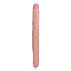 RealRock -  Realistyczne dildo - dwustronne 35,6 cm