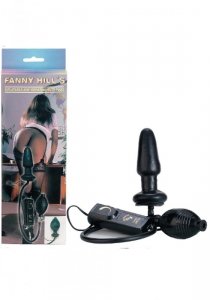 Fanny Hill Inflatable Buttplug Black