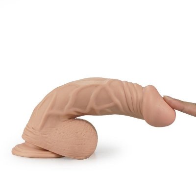 9&quot;&quot; Real Extreme Dildo Flesh