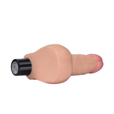 8&quot;&quot; REAL SOFTEE Vibrating Dildo
