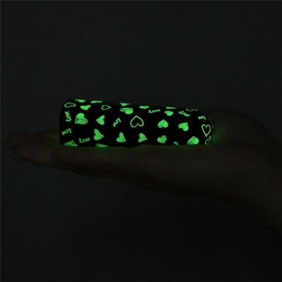 Rechargeable Glow-in-the-dark Heart Massager
