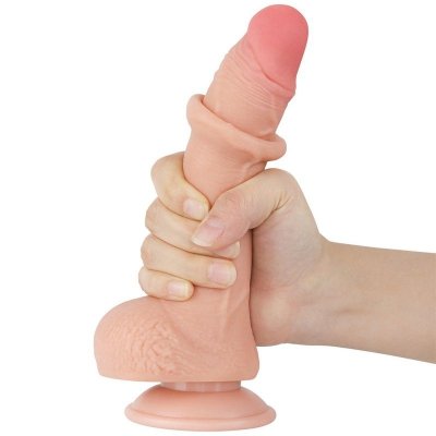 7.5&#039;&#039; Sliding Skin Dual Layer Dong Flesh