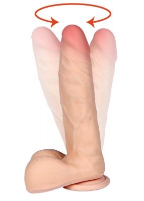 Wibrator-NEPTUN-LOVECLONEX 8&quot;&quot;-rotation USB Remote Control