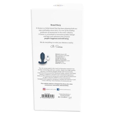 Victoria - Vibrating Anal Plug,  remote control