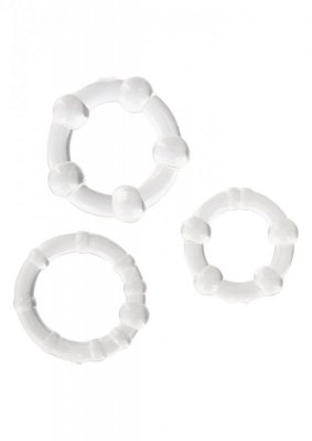 Stay Hard - Three Rings Transparent