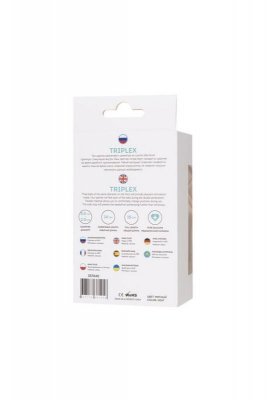 ToDo by Toyfa Anal plug Triplex, silicone, mint, 15 cm, O 2.5 cm