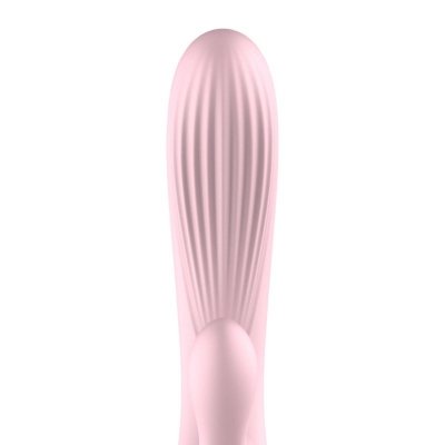 Wibrator- B -  Series, Silicone Vibrator Pink USB 10 Function / Heating
