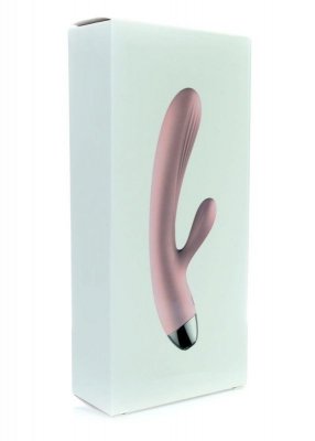 Wibrator- B -  Series, Silicone Vibrator Pink USB 10 Function / Heating