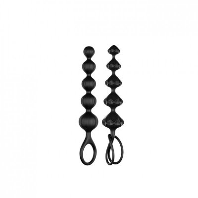 Zestaw - Satisfyer Love Beads (set of 2) (Black)