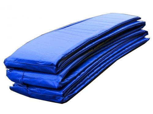 Osłona sprężyn do trampoliny 10 ft miękka mata zabezpieczająca 305-312 cm niebieska