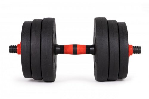 Hantle regulowane 2x20 kg sztanga zestaw 40 kg gryf