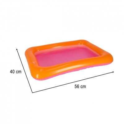 Piasek Kinetyczny w wiaderku 1kg foremki beżowy