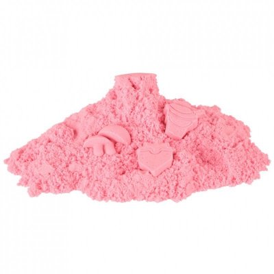 Piasek kinetyczny 1kg w woreczku  różowy