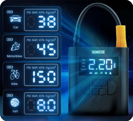 Bezprzewodowy kompresor elektryczny HM-252 Humberg