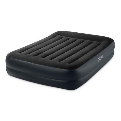 Materac dmuchany 203x152x42 cm z wbudowaną pompką elektryczną INTEX 64124