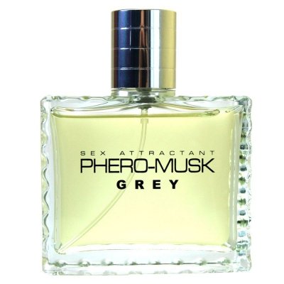 Perfumy męskie Phero-Musk Grey 100 ml. Zapach dla każdego mężczyzny