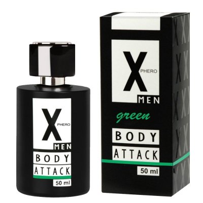 Perfumy męskie o świeżym, pięknym zapachu. Body Attack Green for men