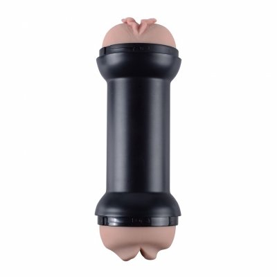 MASTURBATOR DOUBLE SIDE STROKER MOUTH AND PUSSY