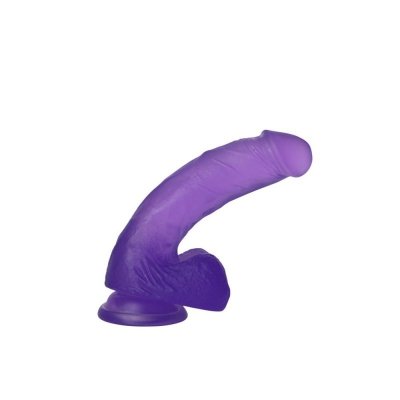 DILDO 7’’ JELLY STUDS RÓŻOWE