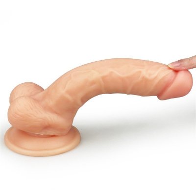 DILDO 8&quot; THE ULTRA SOFT DUDE