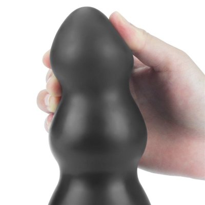 WIBRATOR ANALNY  7.8&quot; KING SIZED VIBRATING ANAL RIGGER