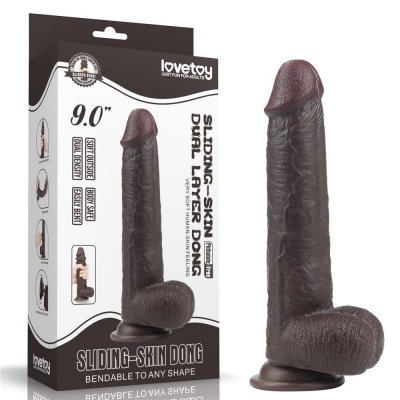 9&#039;&#039; SLIDING-SKIN DILDO