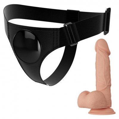 STRAP ON PRETTY LOVE HARNESS BRIEFS JERRY