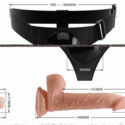 STRAP ON PRETTY LOVE HARNESS BRIEFS KEVIN