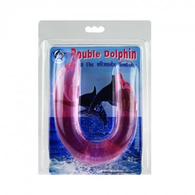 PODWÓJNE DILDO DOUBLE DOLPHIN
