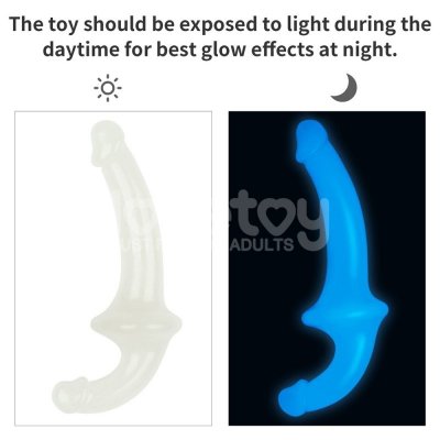 PODWÓJNE DILDO 10.5&#039;&#039; LUMINO PLAY