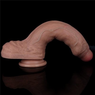 DILDO 8.5&#039;&#039; DUAL LAYERED SILICONE COCK