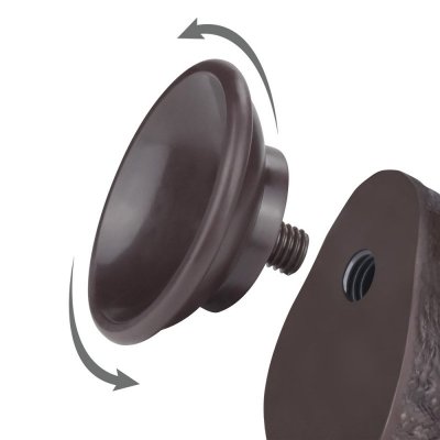 DILDO 7.5&#039;&#039; SLIDING SKIN DUAL LAYER DONG CZARNE